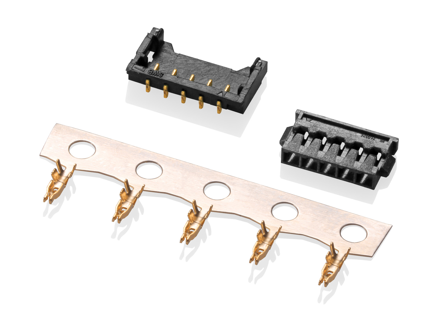 HRS-1224 Series 1.20mm Pitch (.047＂) 线对板连接器