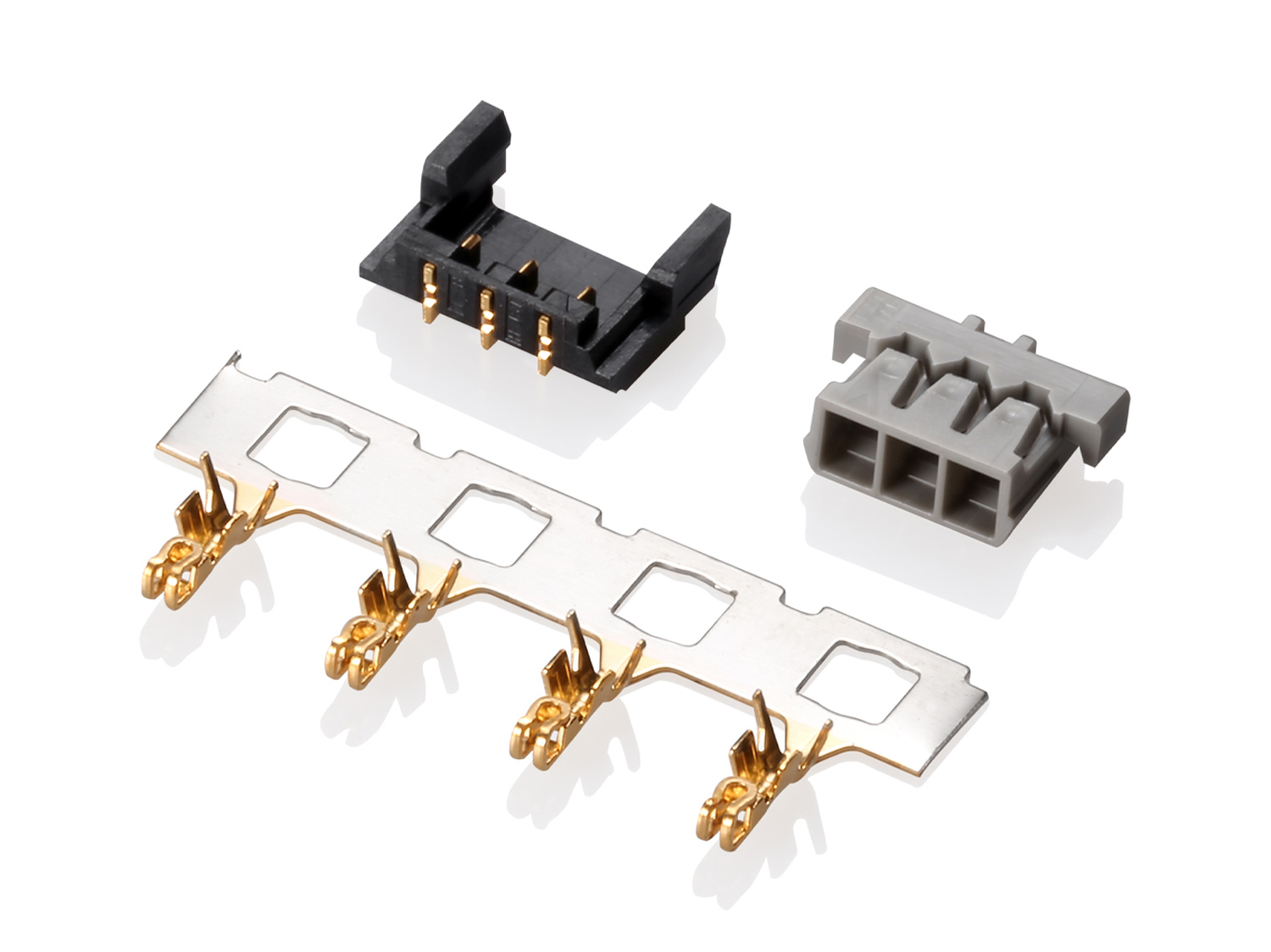 HRS-1300 Series 1.30mm Pitch (.051＂) 线对板连接器