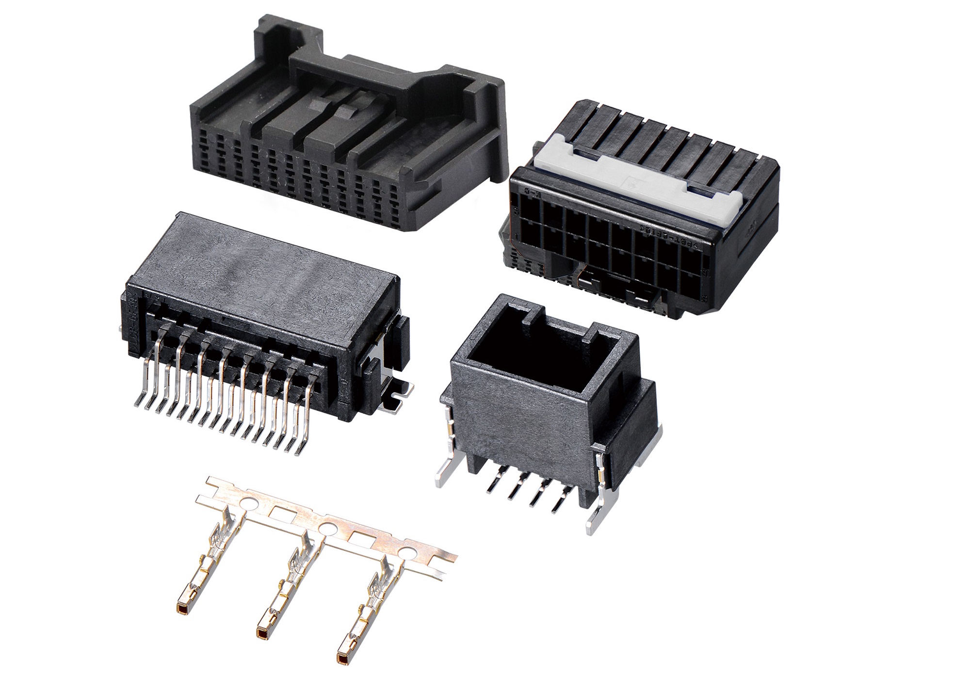 HRS-2024 Double Row Series 2.00mm Pitch (.079＂) Automotive TPAISL Connectors