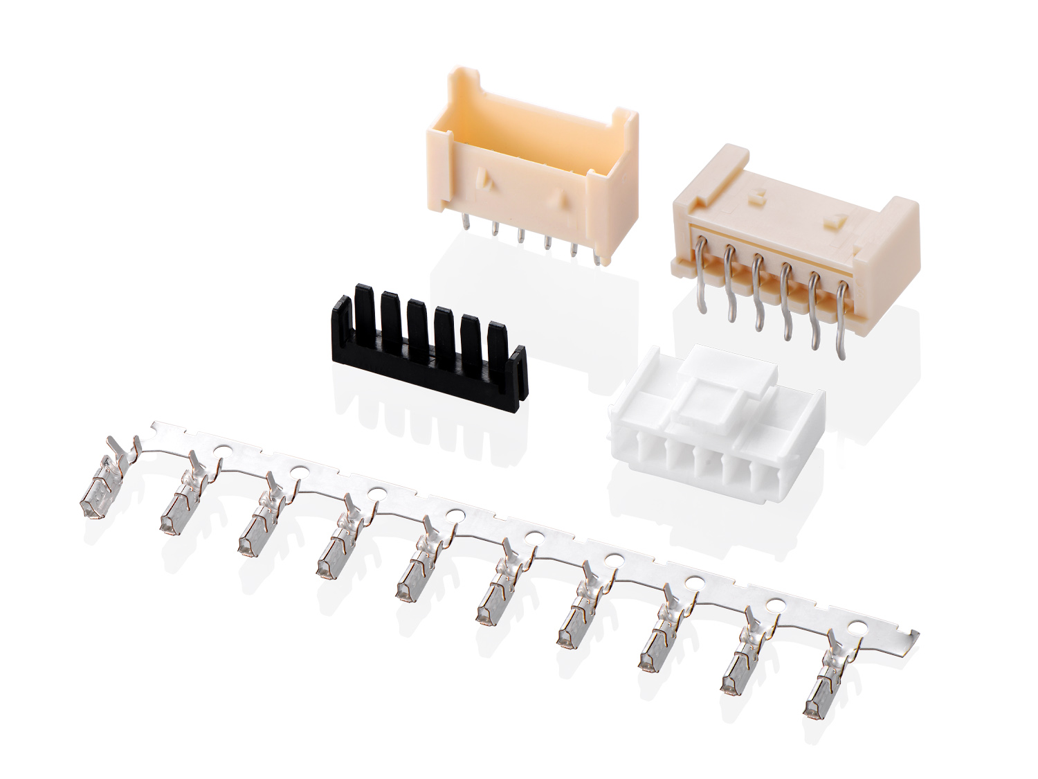 HRS-2512 Series 2.50mm Pitch (.098＂) 车用二次锁扣连接器