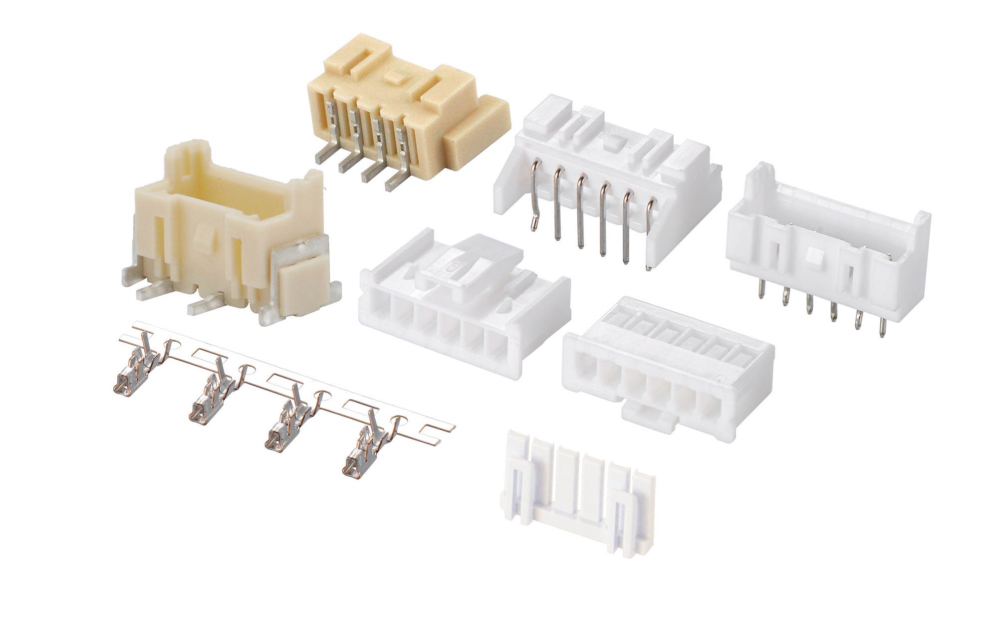 HRS-2513 Series 2.50mm Pitch (.098＂) 车用二次锁扣连接器