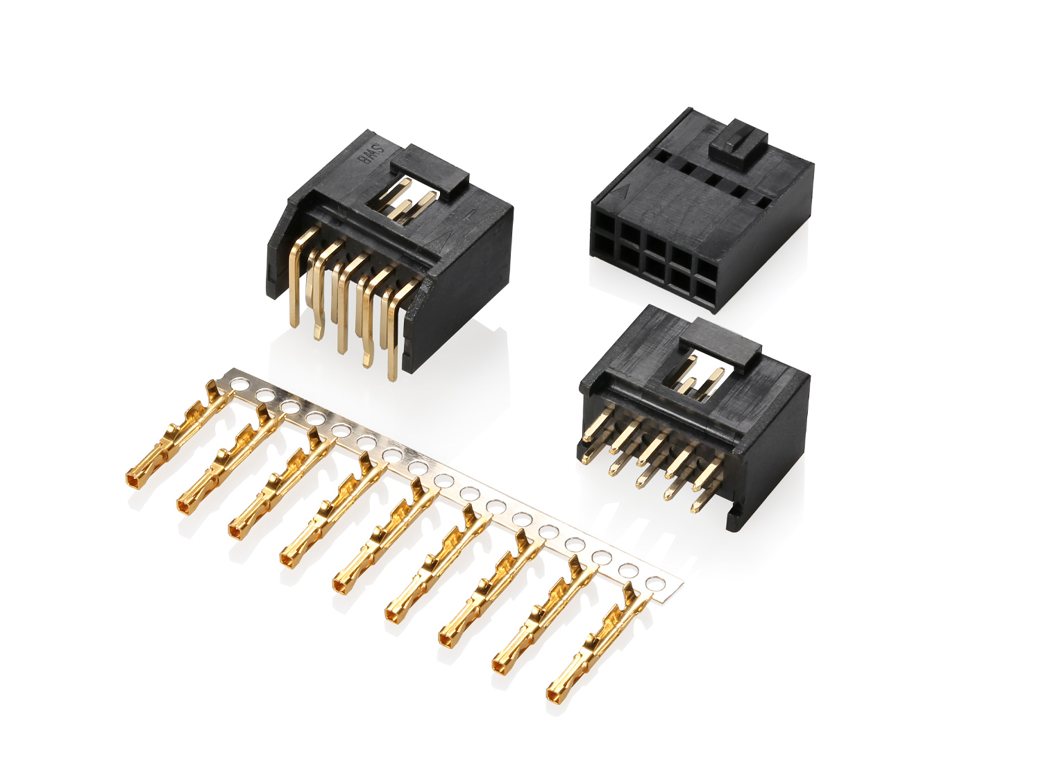 HRS-9555-E Series 2.54mm Pitch (.100＂) 线对板连接器