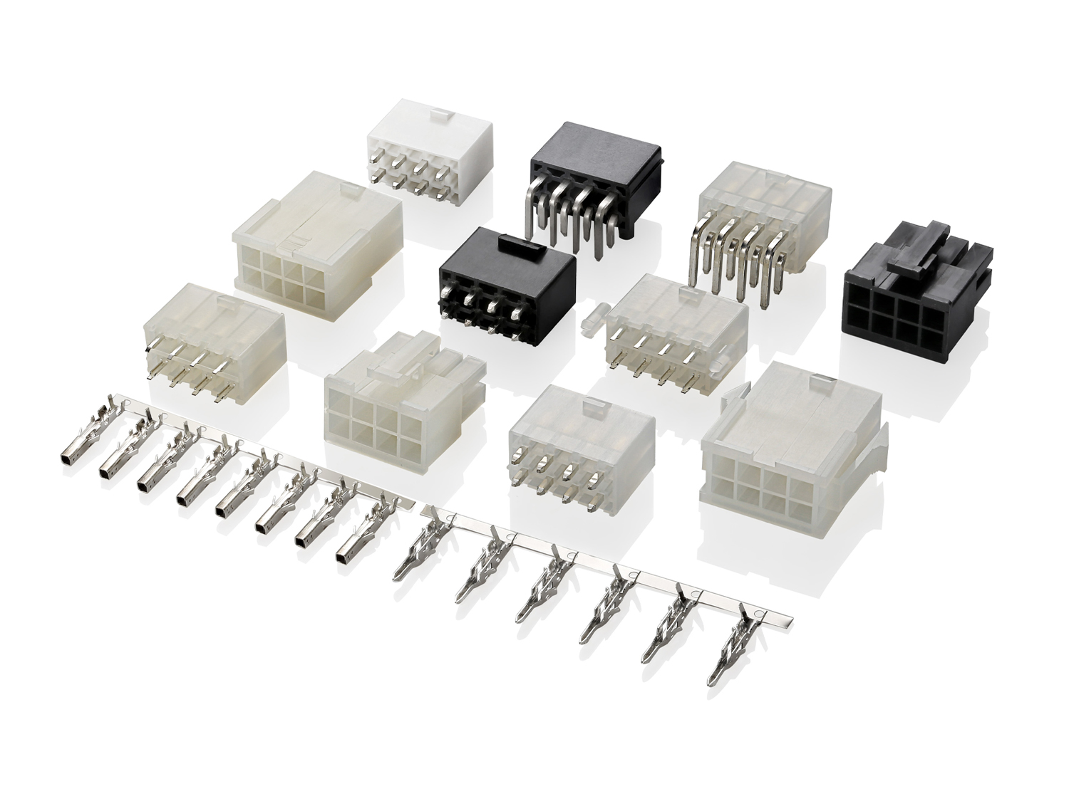 HRS-9357 Double Row Series 4.20mm Pitch (.165＂) 线对线连接器