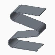 7.5mm High “W” Spring