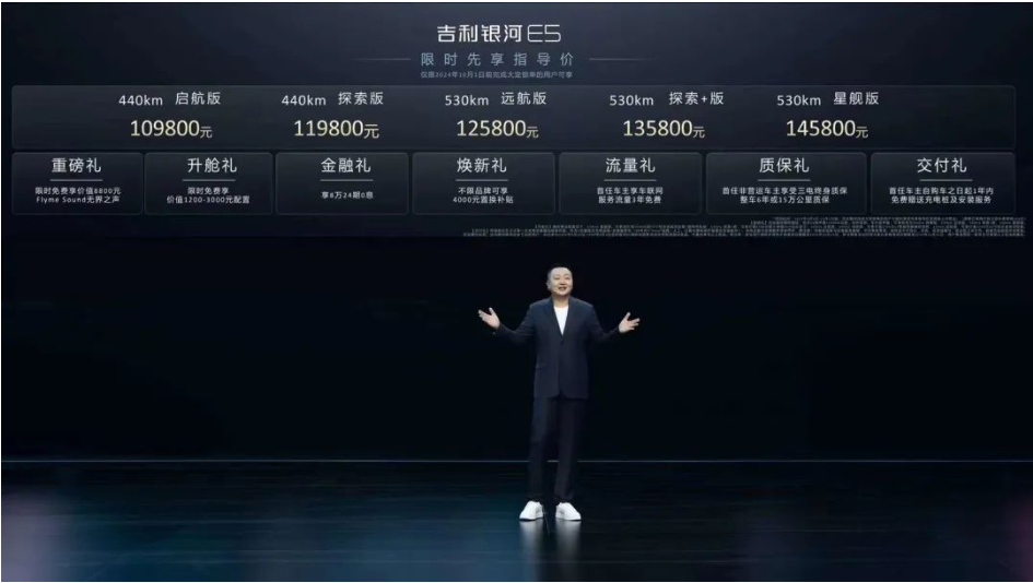 用对了“心脏”的吉利银河E5，成为爆款只是时间问题